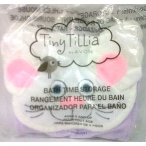 Avon Tiny Tillia Bath Time Storage Bag Chloe Mouse 2012 Soft Plush Baby Kids New